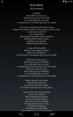 Lyrics Grabber android App screenshot 2